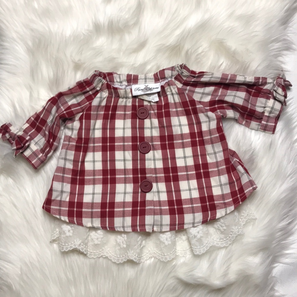 Rare edition size 18 months color red/White
